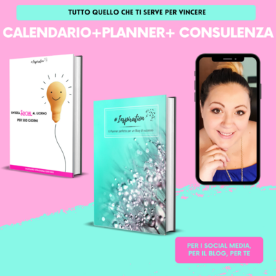 KIT SOS: Calendario+Planner+Consulenza KIT SOS: Calendario+Planner+Consulenza
