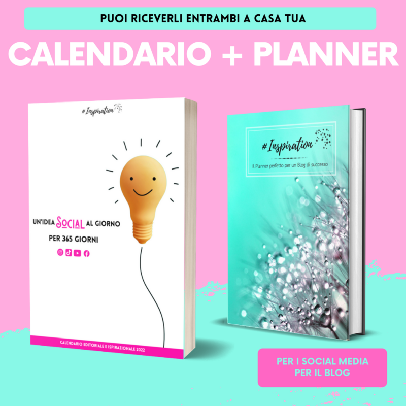 Calendario SOCIAL + Planner per BLOG Calendario SOCIAL + Planner per BLOG
