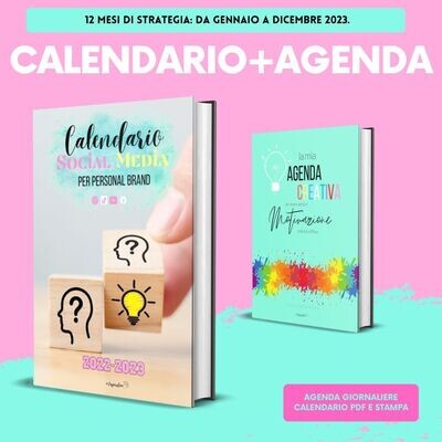 (Calendario + Agenda) Social 2023