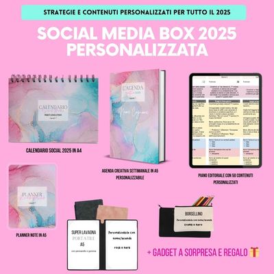 Social Media BOX 2025 personalizzata