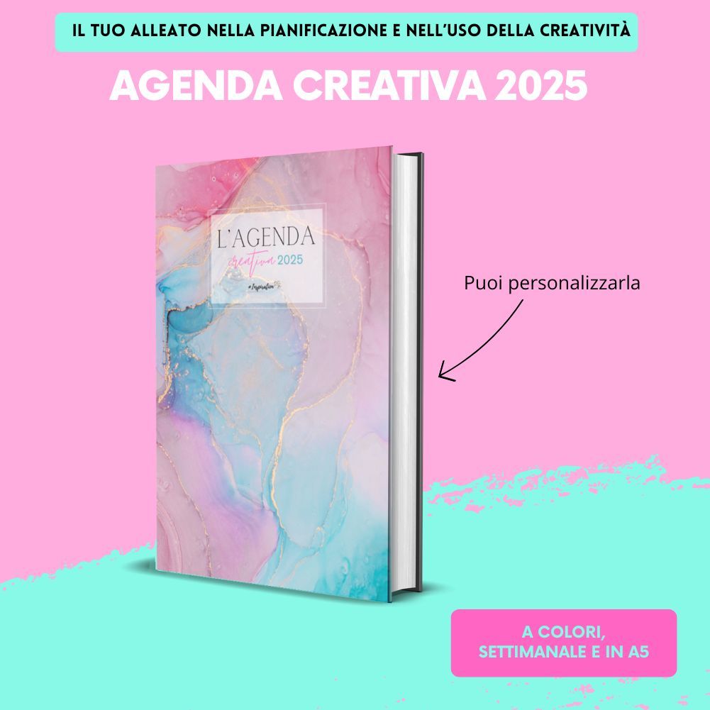 Agenda creativa 2025 settimanale