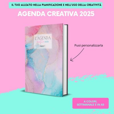 Agenda creativa 2025 settimanale