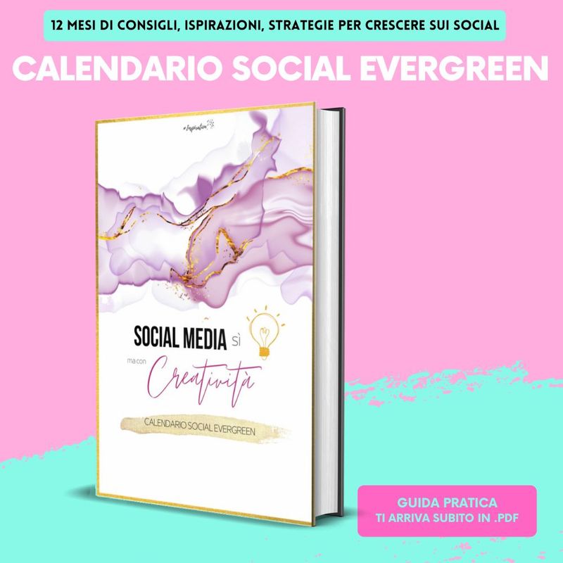Calendario Social EVERGREEN | in .pdf