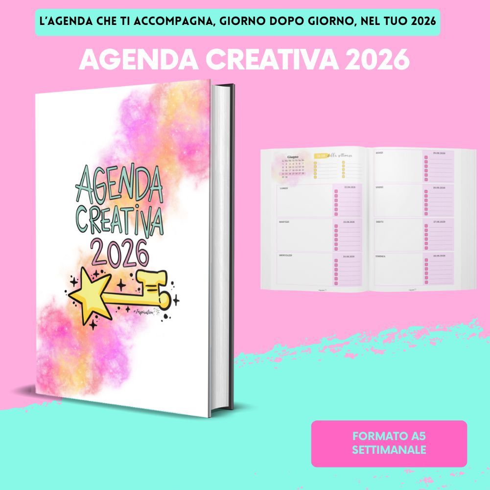 Agenda creativa 2026 settimanale