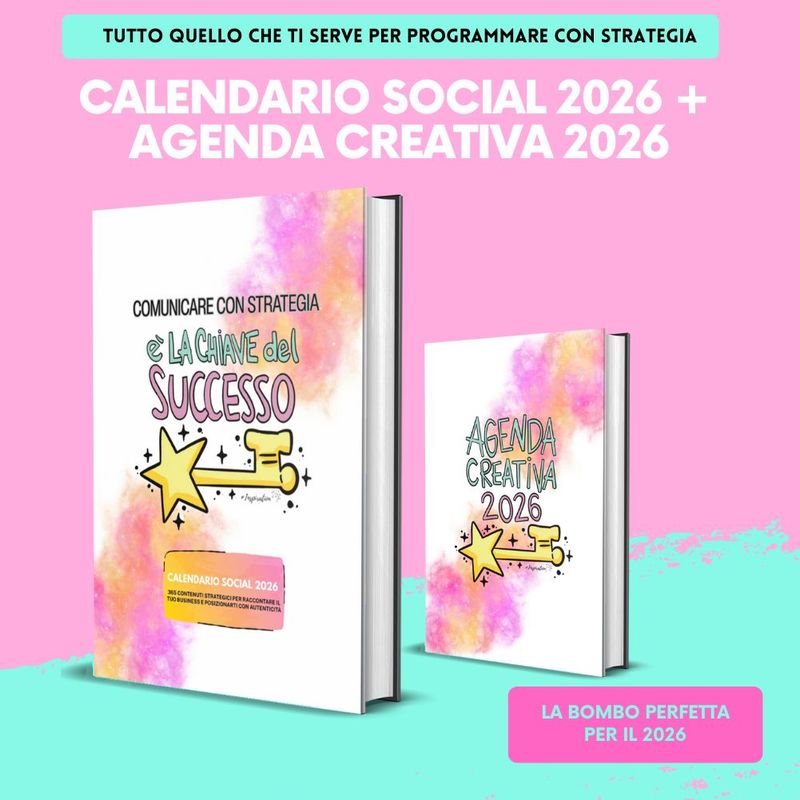 Calendario Social + Agenda creativa 2026