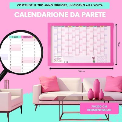 Calendarione da parete 15 mesi