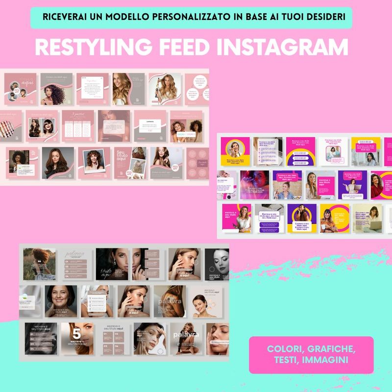 Feed Instagram studiato su misura