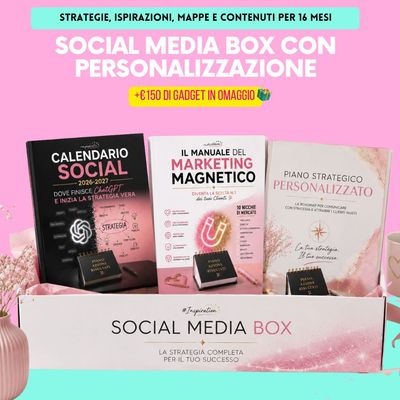 Social Media BOX 2026-2027 personalizzata