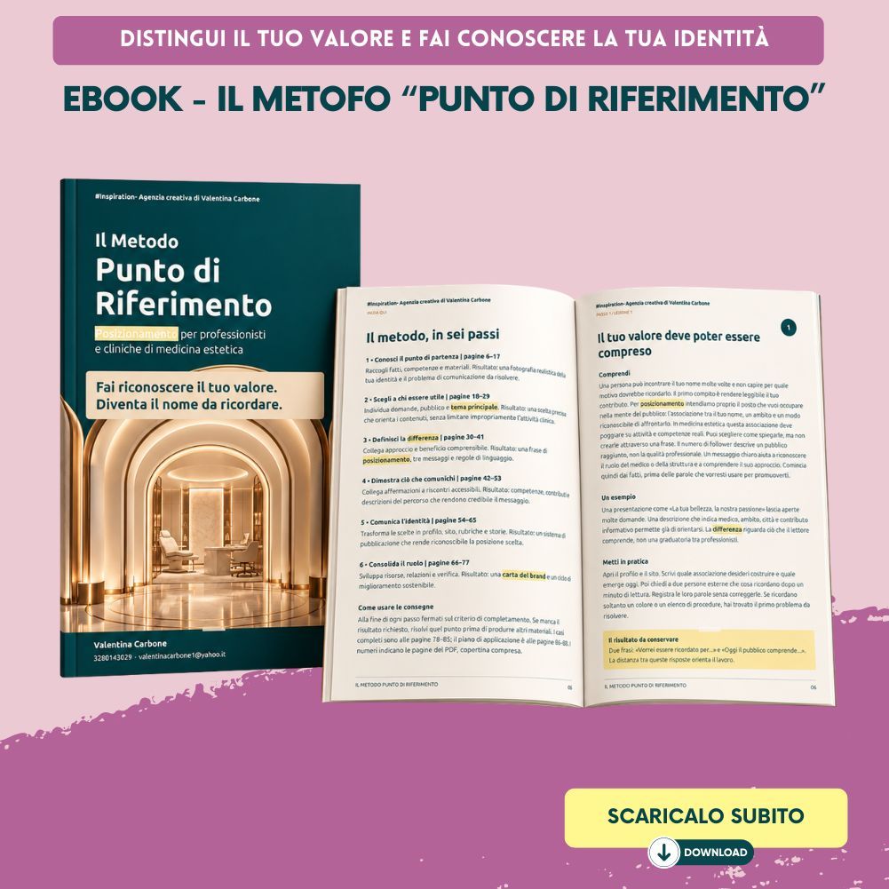 Il Metodo "Punto di Riferimento" - Ebook in .pdf