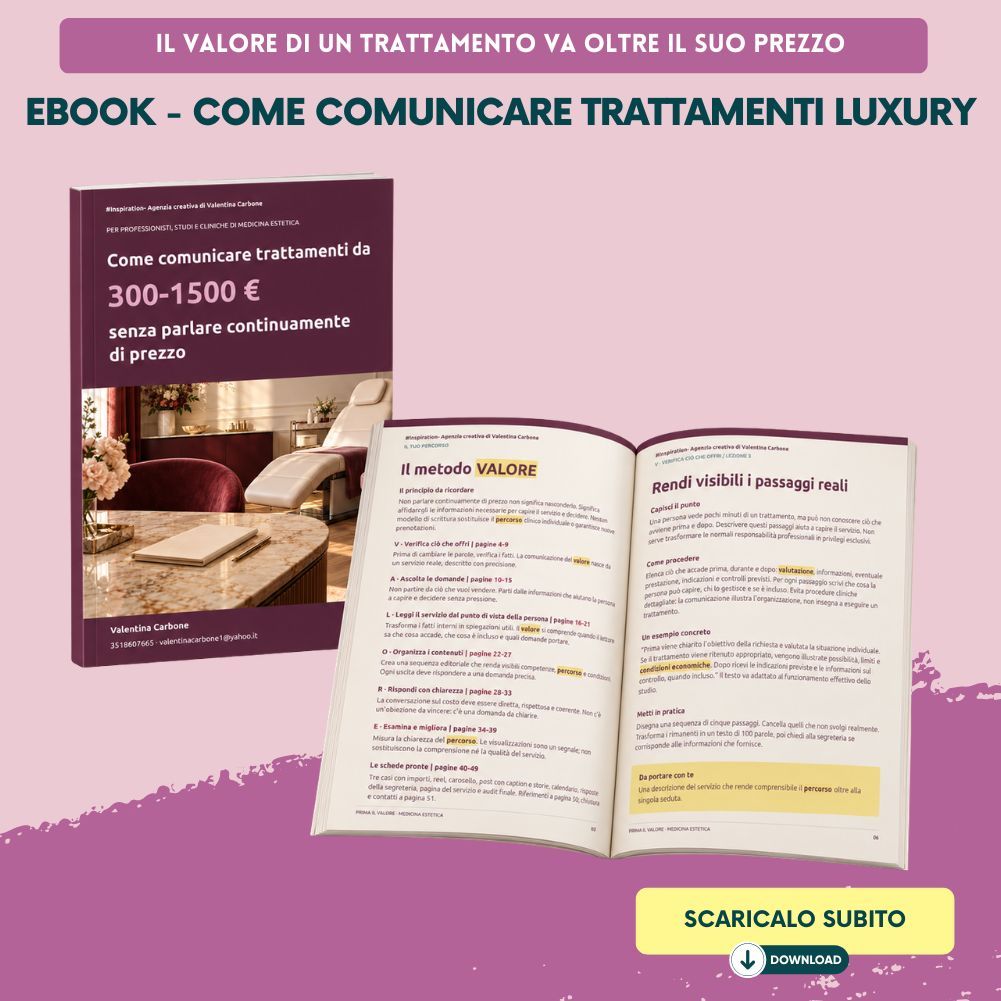 Come comunicare trattamenti luxury - Ebook in .pdf