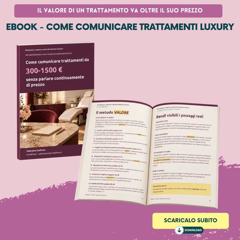 Come comunicare trattamenti luxury - Ebook in .pdf