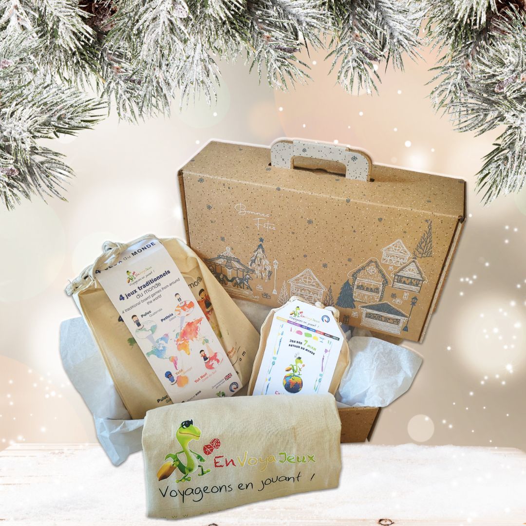 Coffret Noël Tour du Monde ludique