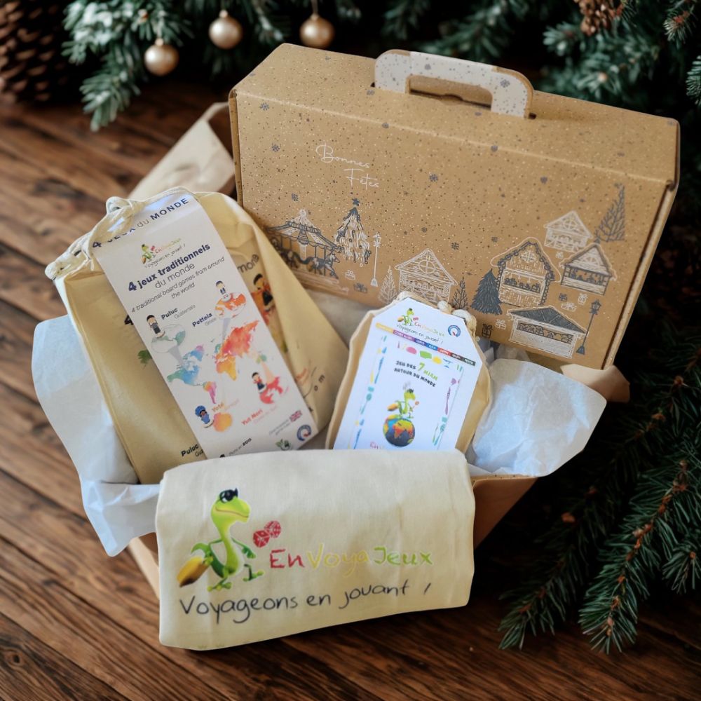 Coffret Noël Tour du Monde ludique Coffret Noël Tour du Monde ludique