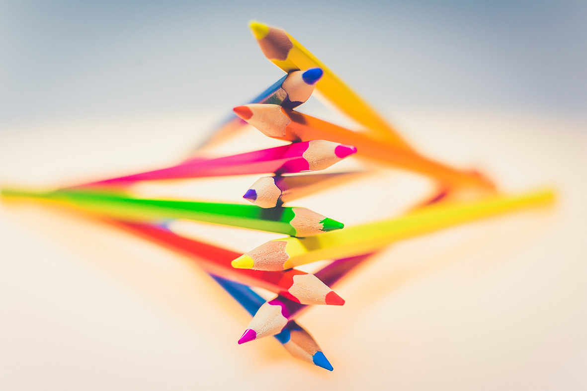 Etui de 12 crayons de couleur