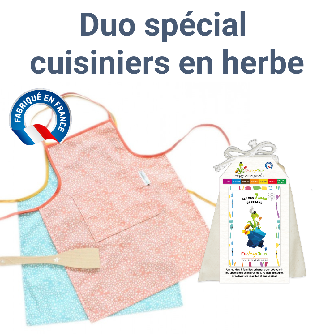 Duo 7 MIAM et tablier enfant