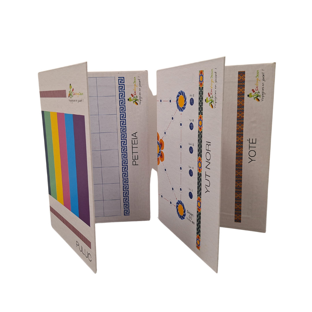 2 Plateaux supplémentaires pour 4 jeux du monde