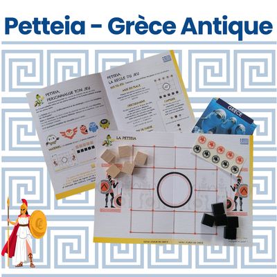 Jeu Petteia - Grèce Antique