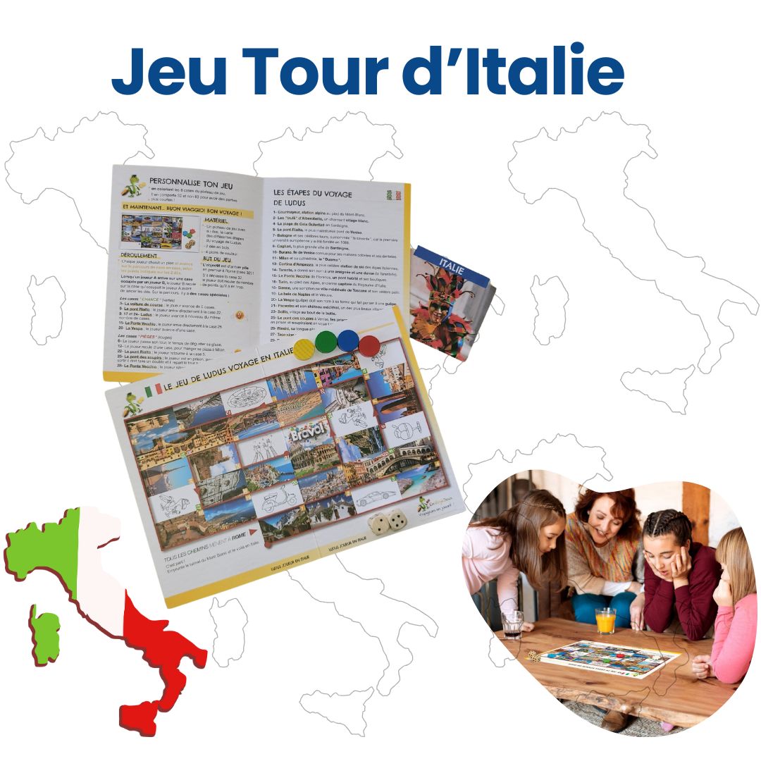 Jeu Tour d'Italie - Italie