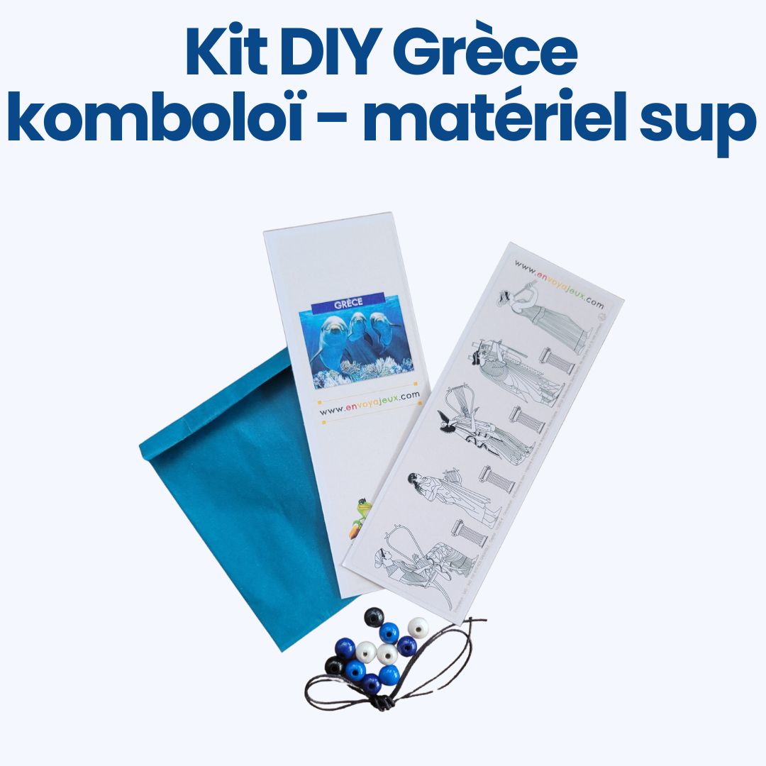 Kit DIY - Grèce - Komboloï - matériel sup