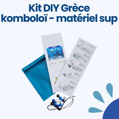 Kit DIY - Grèce - Komboloï - matériel sup