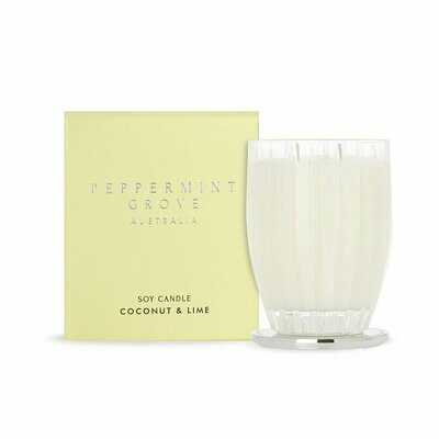 Coconut & Lime Scented Candle