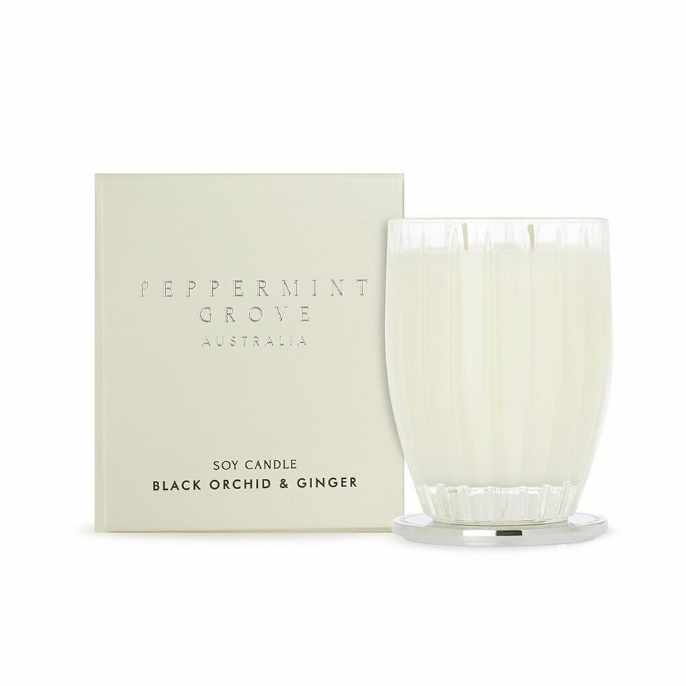 Black Orchid & Ginger Scented Candle