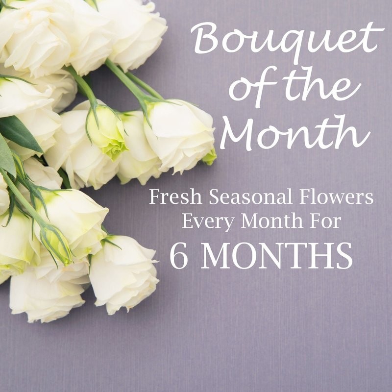 Fresh Flower Delivery - 6 Months