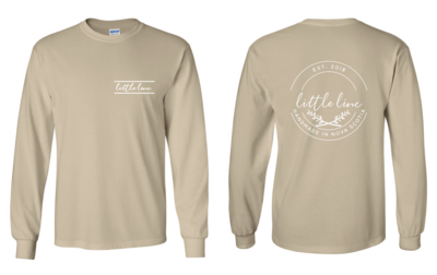 SAND LONG SLEEVE TEE