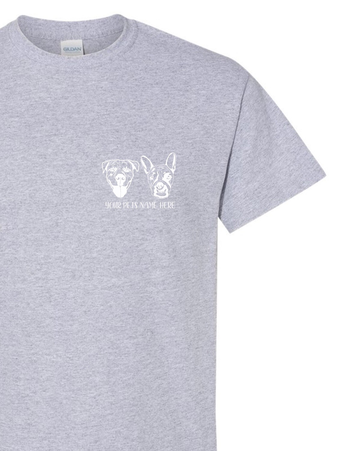 GREY PORTRAIT TEE