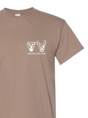 BROWN PORTRAIT TEE