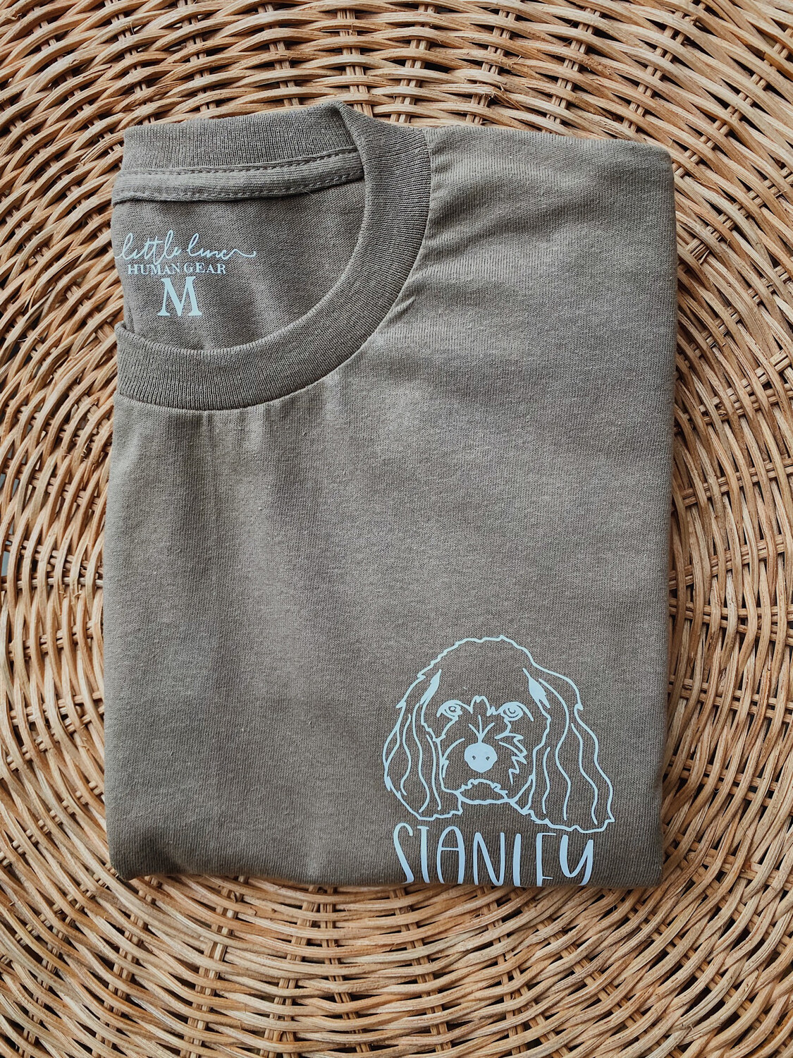 BROWN PORTRAIT TEE