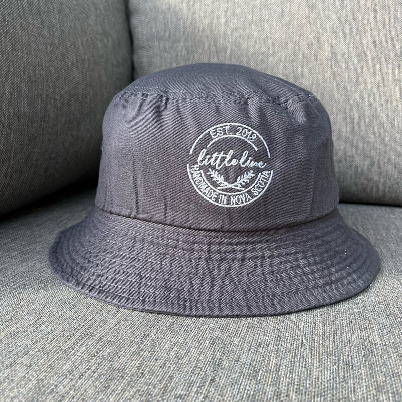 CHARCOAL GREY BUCKET HAT