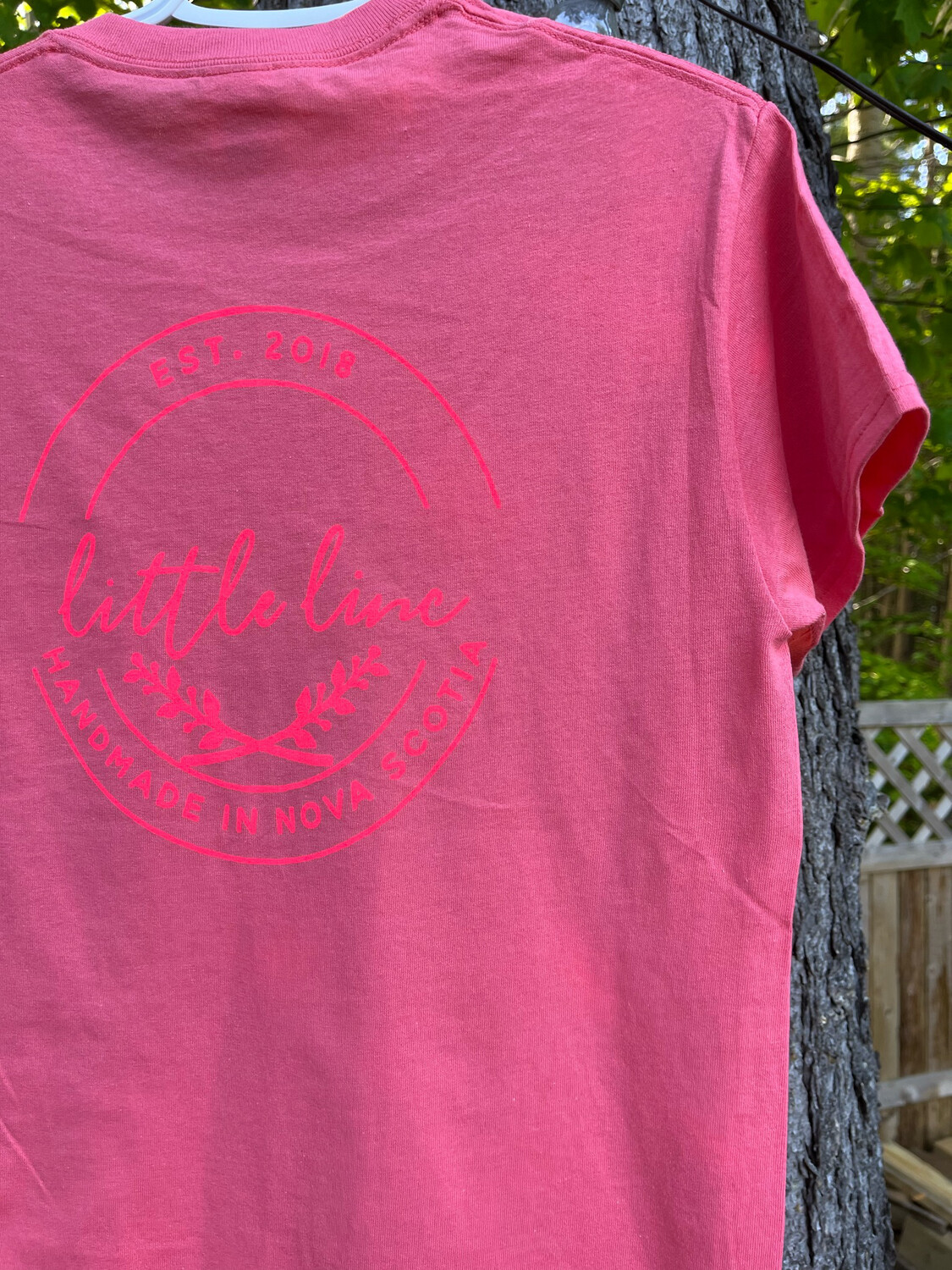 NEON CORAL TEE
