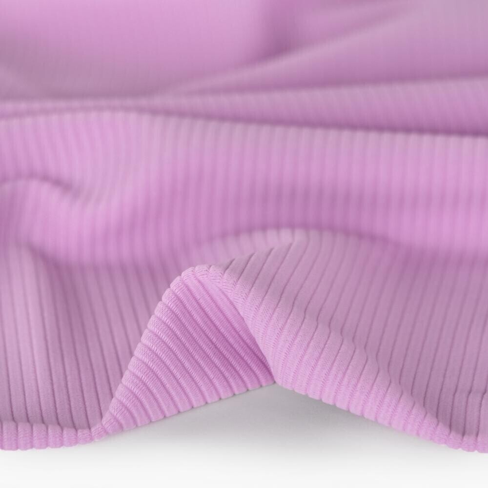 LILAC RIBBED TEENY ATHLETIC SCRUNCHIE