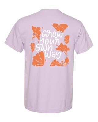 LAVENDER GROW TEE