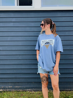 BLUE COWGIRLS TEE