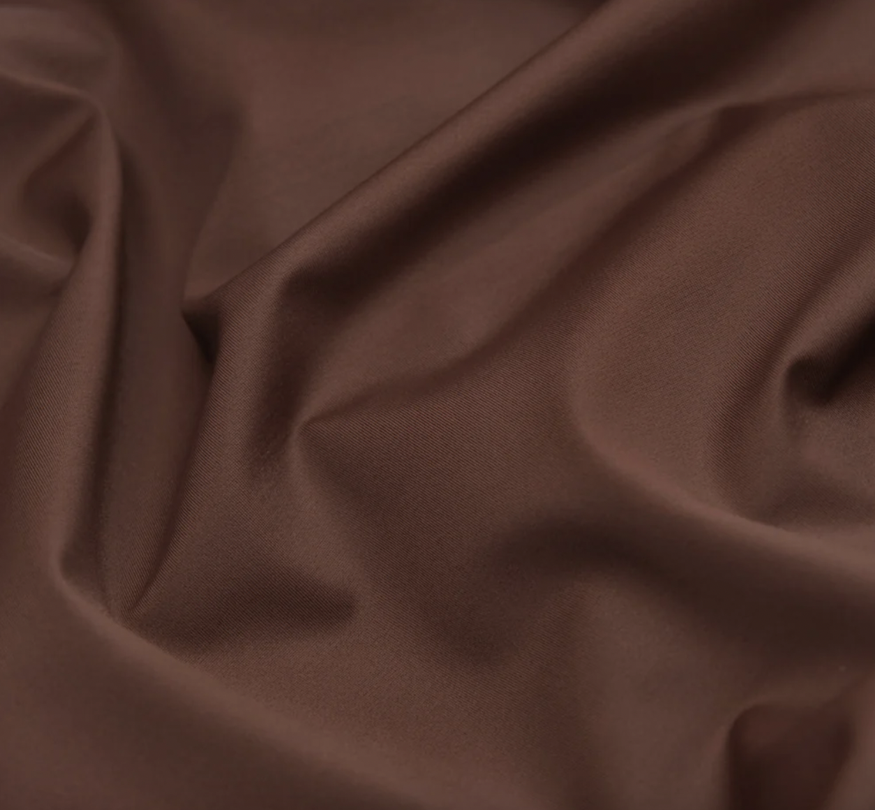 BROWN TEENY ATHLETIC SCRUNCHIE
