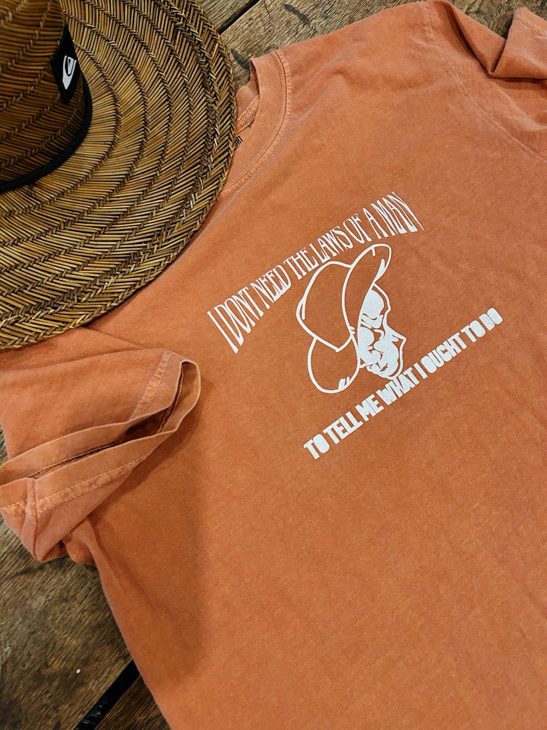 LAWS OF A MAN TEE