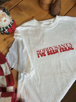 SORRY SANTA TEE