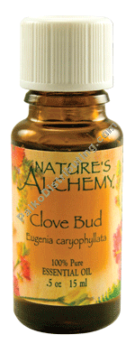 Nature's Alchemy Clove Bud essential oil 0.5 fl oz (PA 96310)