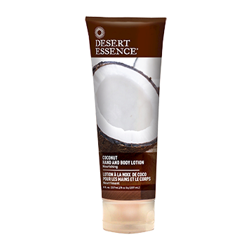 Desert Essence COCONUT HAND AND BODY LOTION 8 FL OZ (EE D37432)