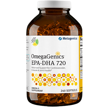 OMEGAGENICS™ EPA-DHA 720 LEMON 240 GELS (EE M27804)