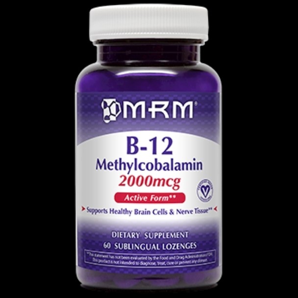 MRM B-12 Methylcobalamin 2000 mcg 60 Loz (EE B12ME)