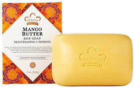 Nubian Heritage Bar soap Mango 5oz. (EO 091746)