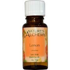Nature's Alchemy Lemon Essential Oil 0.5 fl oz (PA 96318)
