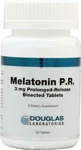 Melatonin PR 3 mg 60 tabs  (MEL16)