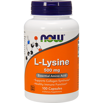 Now Labs L-Lysine 500 mg 100 caps (EE N0110)