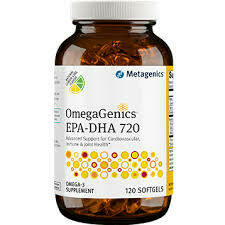 OMEGAGENICS EPA-DHA 720 LEMON 120 GELS (EPA34)