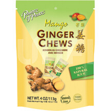 Prince of Peace Ginger Chews Candy; Mango (SN 244898-3)