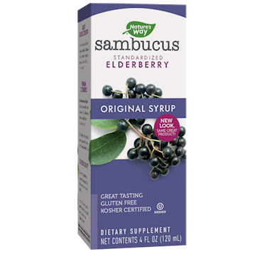SAMBUCUS (Elderberry) SYRUP 4 OZ (EE SAMBU)